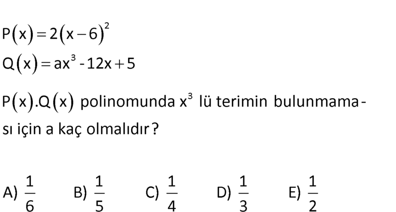 polinom çarpma